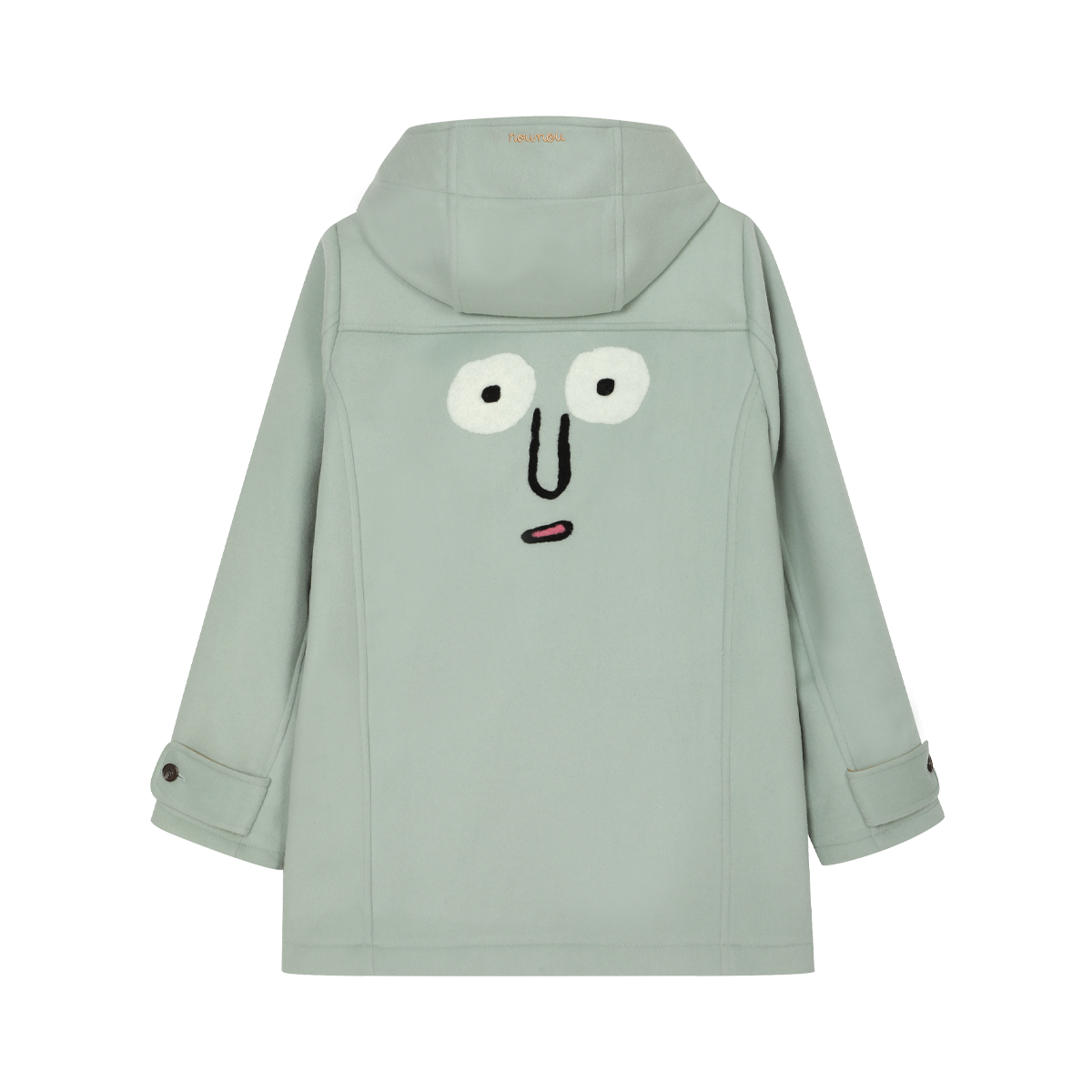 Wool Duffle Coat Mint