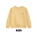 Patch Sweatshirt Yellow for Kids