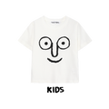 Face Tee White for Kids