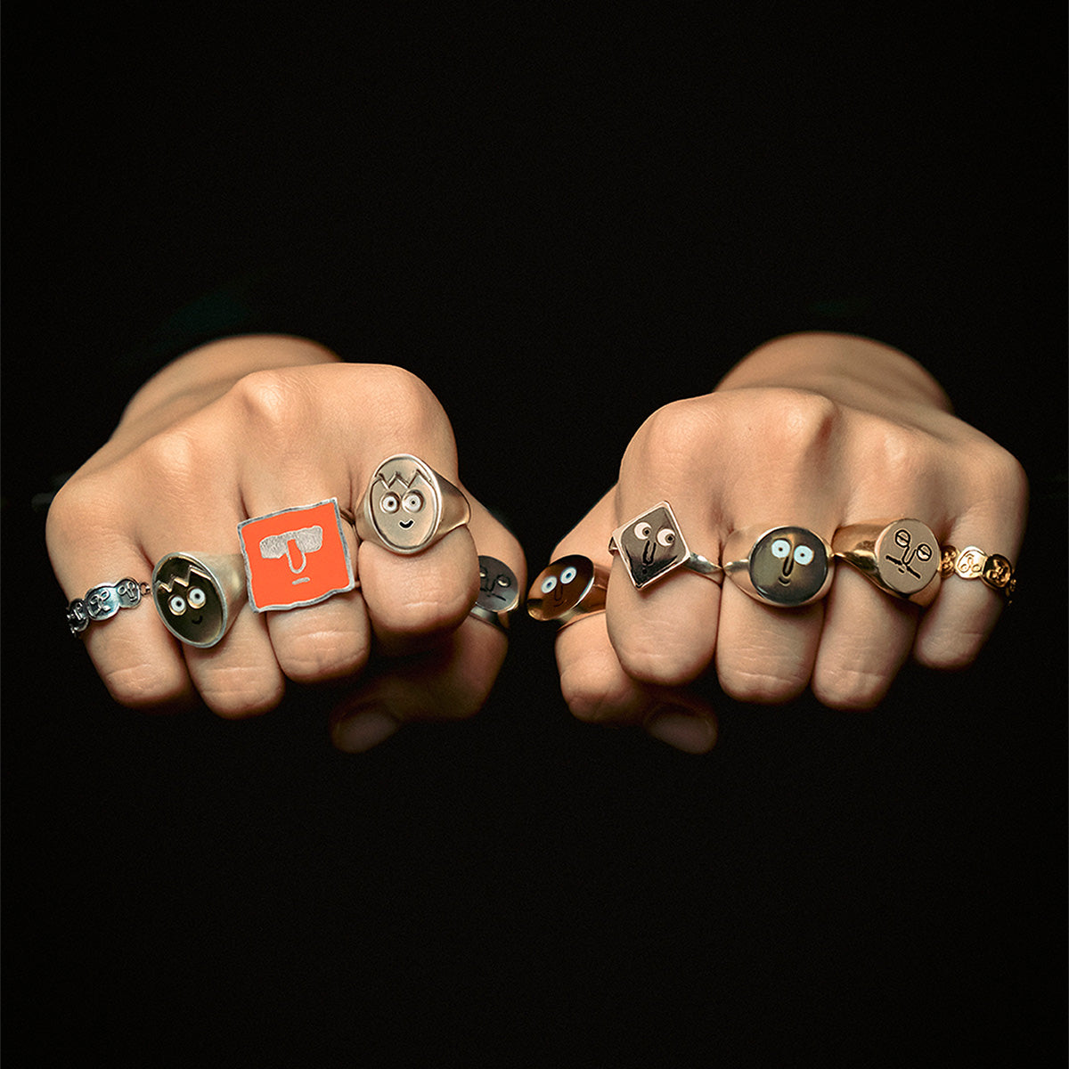 Eggo Ring Silver