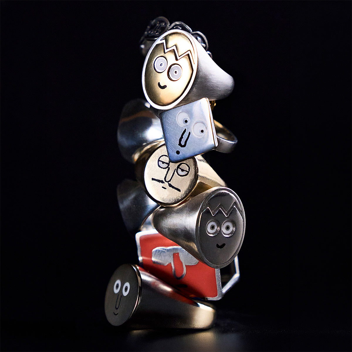 Eggo Ring Silver